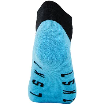 cotton non slip jacquard half terry sport socks