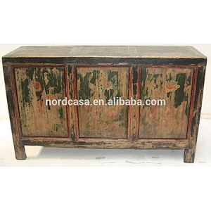 Chinese antique distressed buffet sideboard