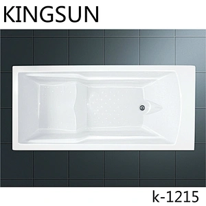 Dubai Classical Drop-In Bathtub Soaking Bathtub For One Person