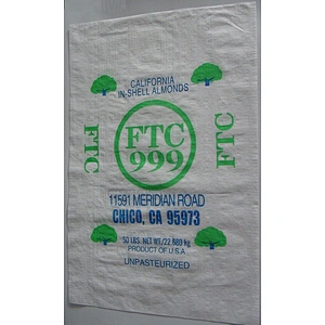 50lbs white pp woven seed nuts packaging bag for almonds,sunflower seed,corn