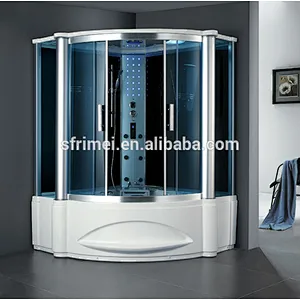Hot selling one person acrylic luxury steam sauna massage room