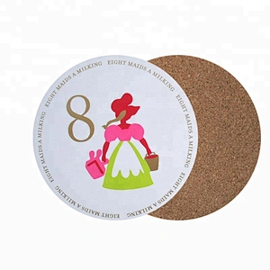 Professional customized home products anti-skid table mat round
