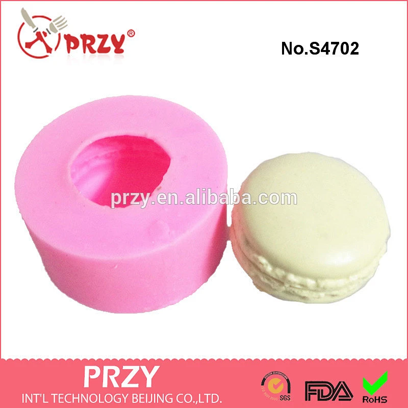S4702 macaron mold for soap silicone rubber soap mold flexible silicone molds