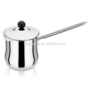 LTC1168 Silver Ware home usemini stainless steel arabic coffee pot with handle