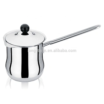 LTC1168 Silver Ware home usemini stainless steel arabic coffee pot with handle