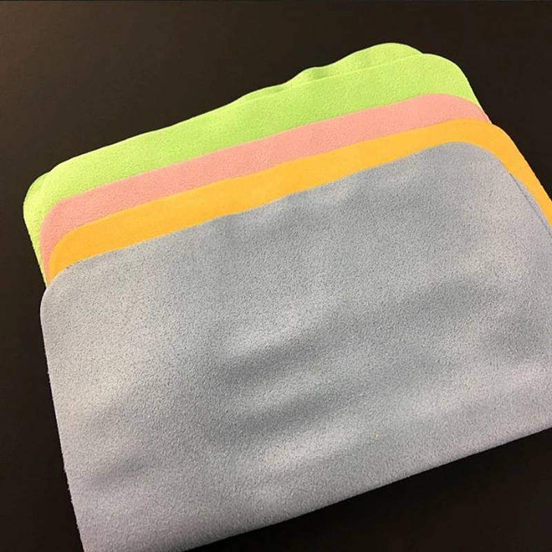 Microfiber mobile phone screen lens wiping cloth ,Glasses cloth