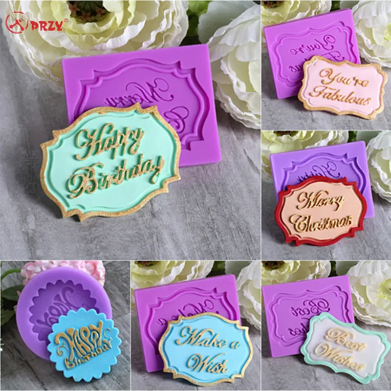fondant Cake molds Chocolate mold silicone handmade cookie silicone mold