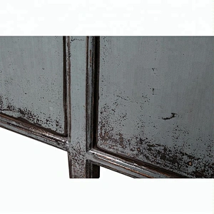 chinese antique vintage distressed lobby cabinet sideboard furniture