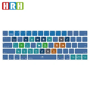 Shenzhen Keyboard Covers FL Studio Fruity Loops Hotkeys TPU Keypad Skin for macbook laptop keyboard protector A1706 A1707