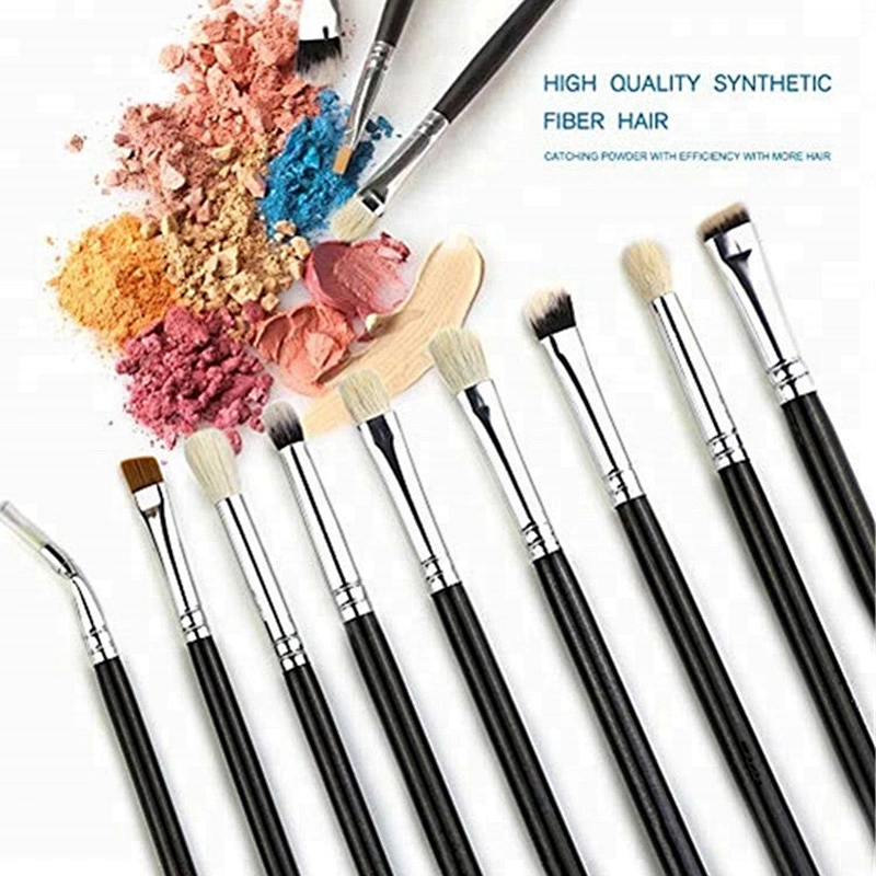 Professional custom 15pcs Glitter Makeup Brushes Set with Travel Makeup Bag