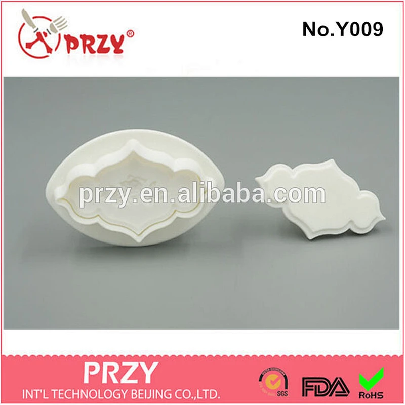 Eco-friendly Y009 fondant plastic cupcake decorating tools