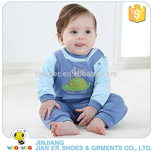 Original design beautiful cotton soft baby boy romper suit