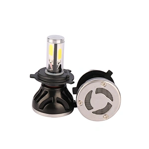 G5 H4 Cob 4side Led Headlight For 12v Cars