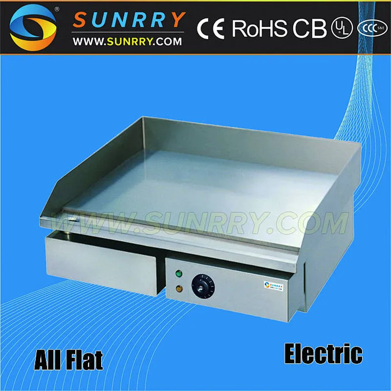 Industrial counter-top stainless steel vertical electric flat kebab grill prices with drawer