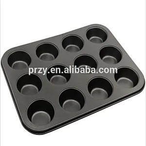 T096 PRZY Large size 12 holes cake muffin pan