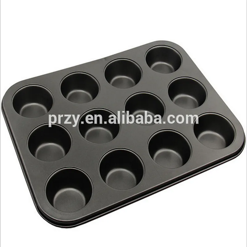 T096 PRZY Large size 12 holes cake muffin pan
