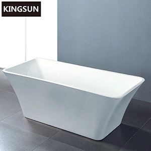 Cheap Classic Freestanding Clear Acrylic Soaking Bathtub Bathtub