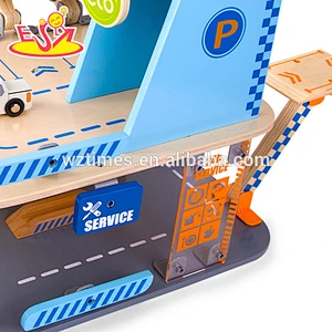 wholesale high quality children pretend play wooden toy truck game for sale W04B027