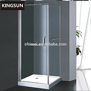 70x70 Frameless Portable Corner Shower Room Glass Price On Sale