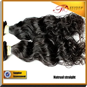Virgin Human Hair Extensions tangle free no shedding hair