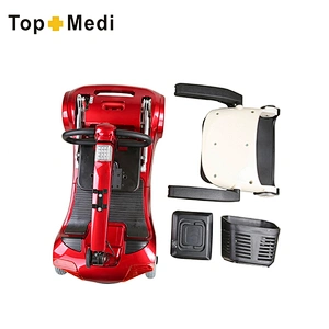 Wholesale Space Saving Parts Detachable 4 Wheel Folding Mobility Scooter