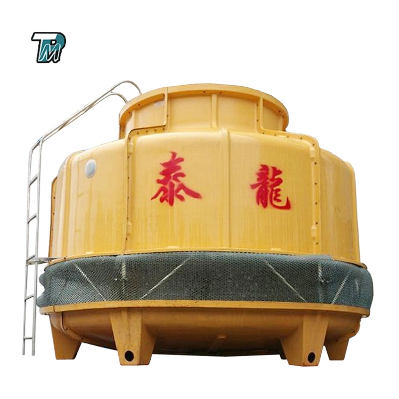Factory price low noise high efficient fiber glass 100 t water cooling tower