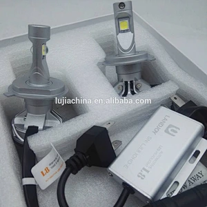 newest Lujia auto parts 60W led kit 4300K 6000K XHP70 7000lm L8 H4 led headlight kit PK V8 L4X LED