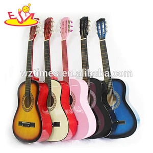 wholesale unique wooden children's guitar newly wooden children's guitar W07H025