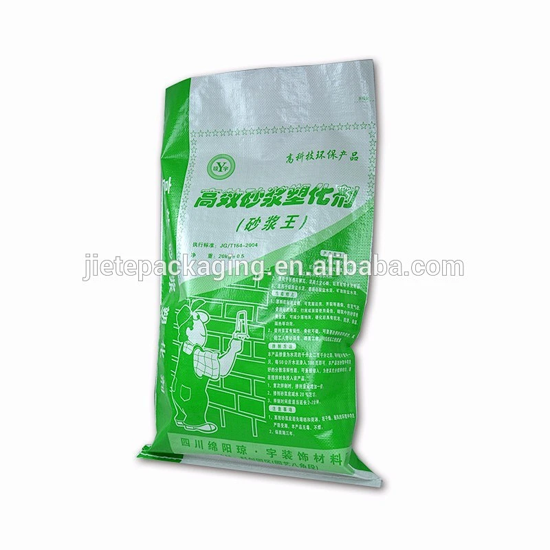 pp woven bag for packing mortar, putty, cement 20kg 40kg 50kg