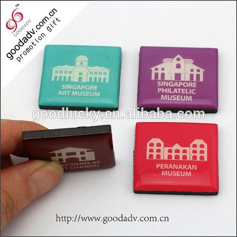 Hot sale business gifts set for friends fridge magnet polyresin souvenir