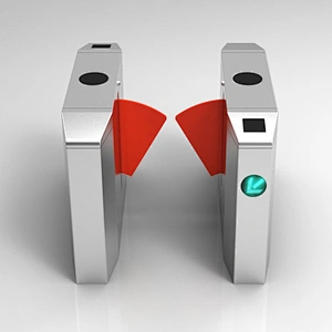 Factory direct OEM security system RFID facial racognition flap barrier turnstile gate