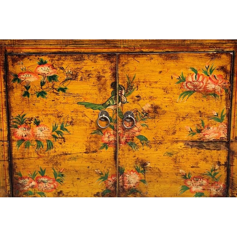 wholesale antique reproduction oriental painted storage furniture