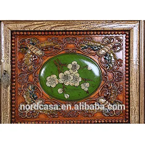wholesale antique furniture china antique solid wood living room cabinet wardrobe furniture