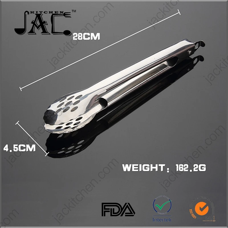 Premium Sturdy Stainless Steel Kitchen Locking Tongs