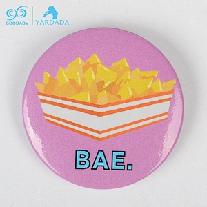 Durable Quality Delicious Food Themed pins badge