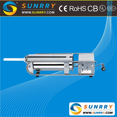 High Efficiency Stainless Steel Horizontal Sausage Stuffer and Maker to Making Sausage