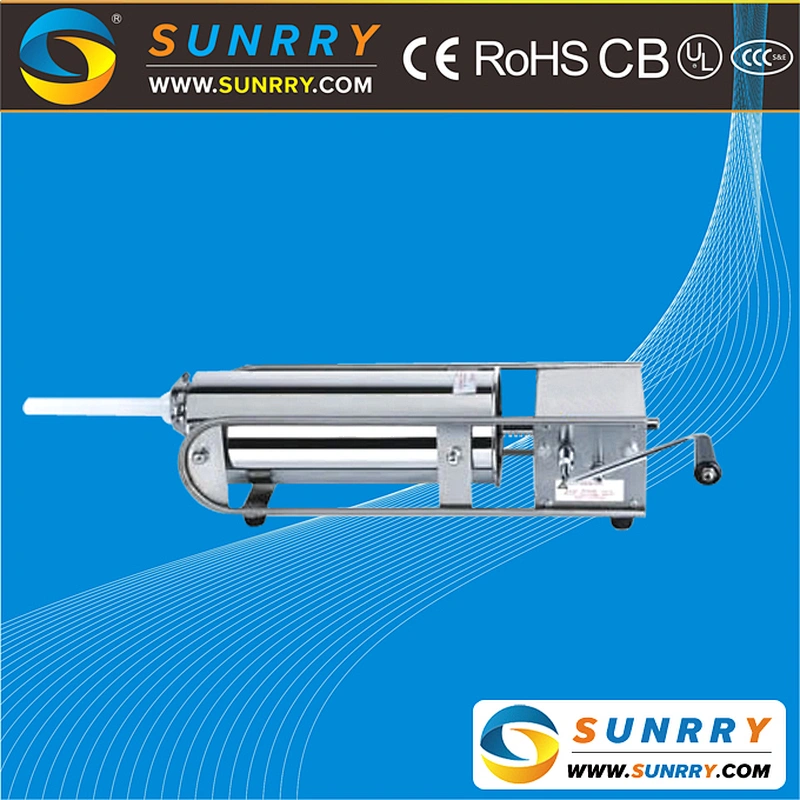 High Efficiency Stainless Steel Horizontal Sausage Stuffer and Maker to Making Sausage