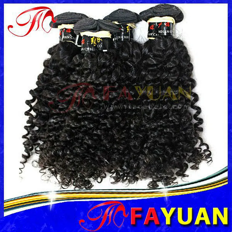 Full cuticle 100% raw unprocessed hair kinky curly malaysian hair
