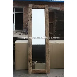 Chinese antique natural frame mirror