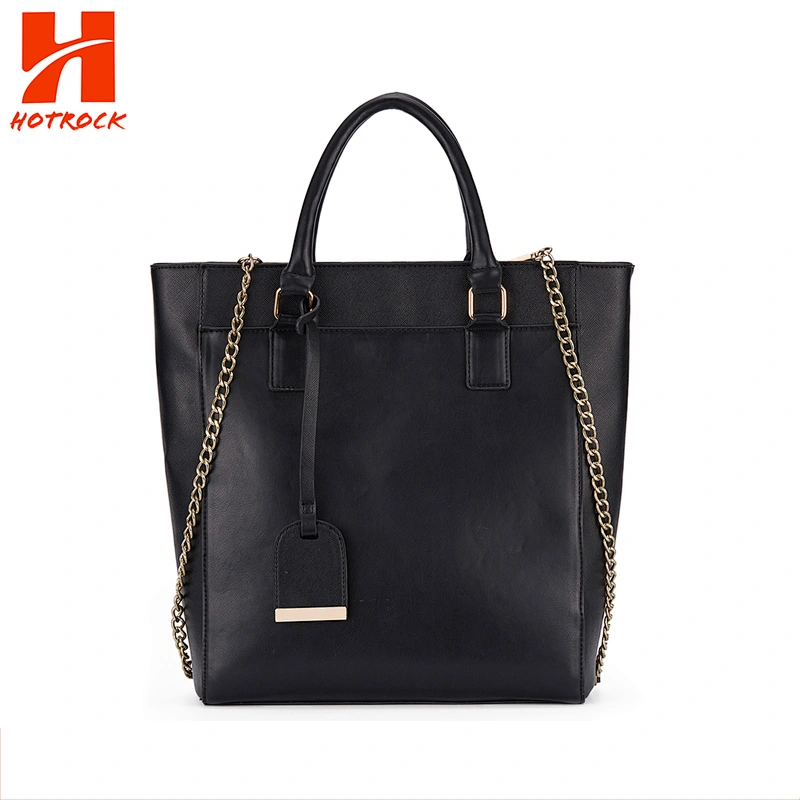 China supplier bulk buy colourful classical design women handbags with metal chain