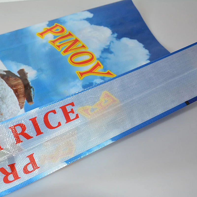 2018 hot sale fashion pp woven virgin material rice bag 50 kg 25kg with gravure printing