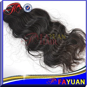 Single donor temple hair 100% virgin Brazilian Bulk Human Hair