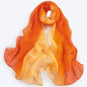 100% Natural Custom-made 100% silk scarf malaysia