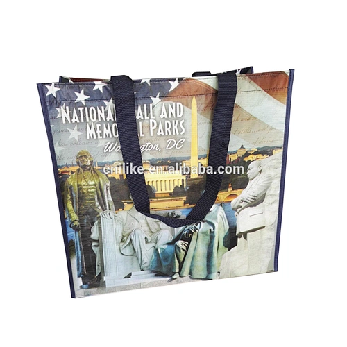 Recycled promotion bottle PET non woven shopping bag
