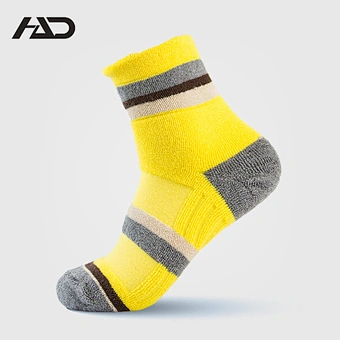 cotton terry colourful sport socks