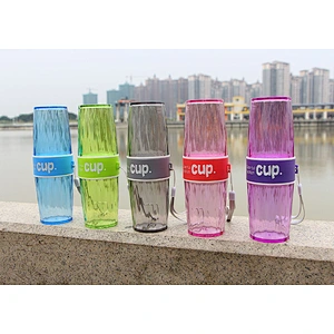2017 China wholesale Eco- Friendly Drinking Cups Plastic Water Bottle Reusable Plastic Water for sport