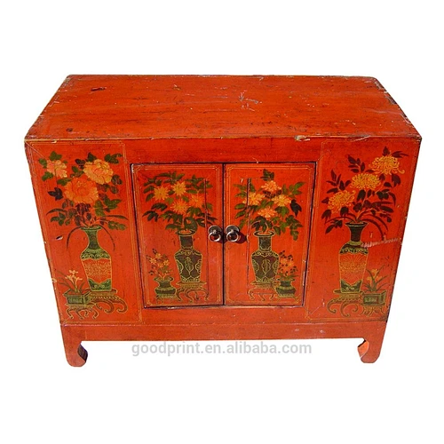 Tibet Furniture Hand Painted Living Room Furniture Cabinet