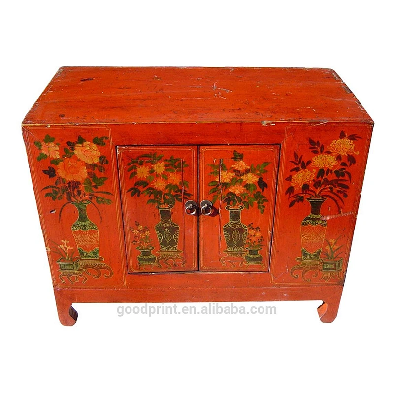 Tibet Furniture Hand Painted Living Room Furniture Cabinet