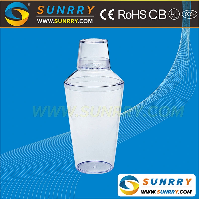 Promotional mini 800L cocktail shaker set made of PC