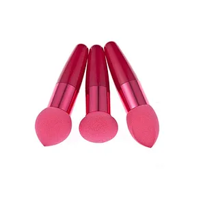 3PC Women Cosmetic Liquid Cream Foundation Concealer Sponge Lollipop Brush